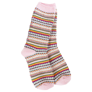Worlds Softest Socks | Weekend Boho Crew Sock