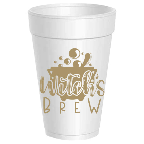 Halloween Styrofoam Cups