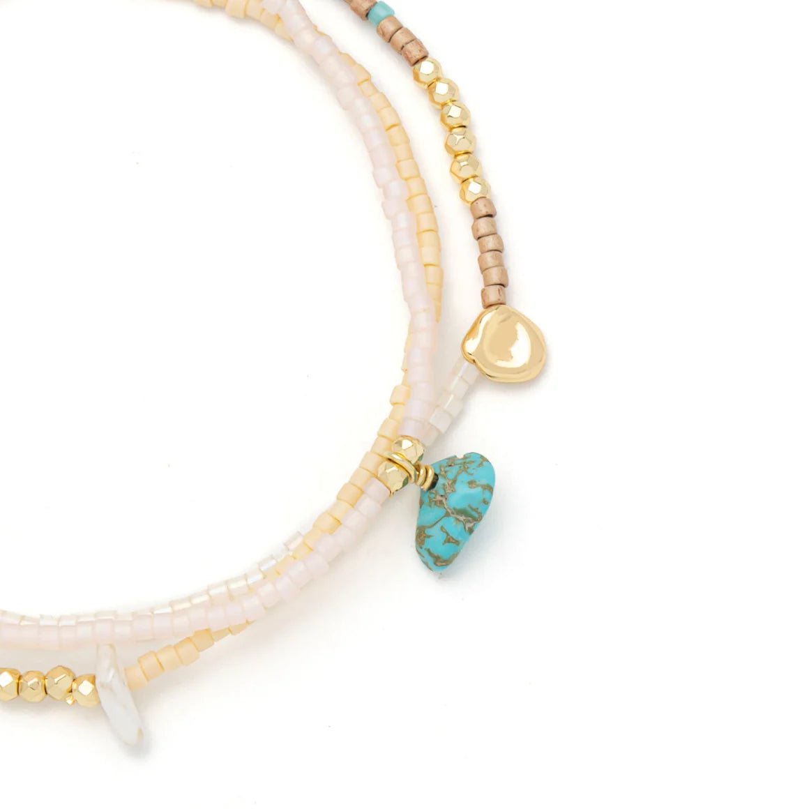 Mixed Media Wrap Bracelet/Necklace