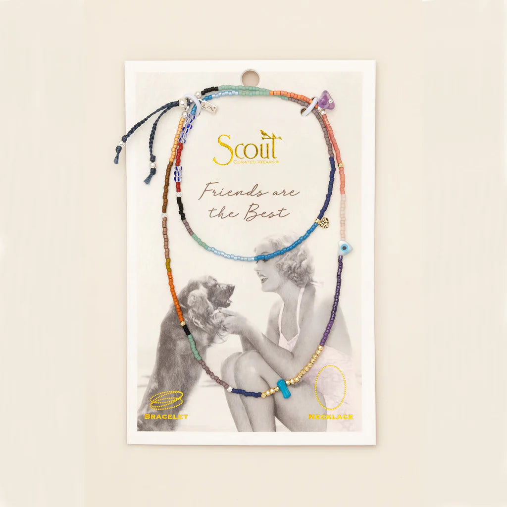 Mixed Media Wrap Bracelet/Necklace