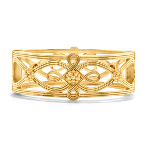 Capucine de Wulf| Monique Gold Hinged Bangle