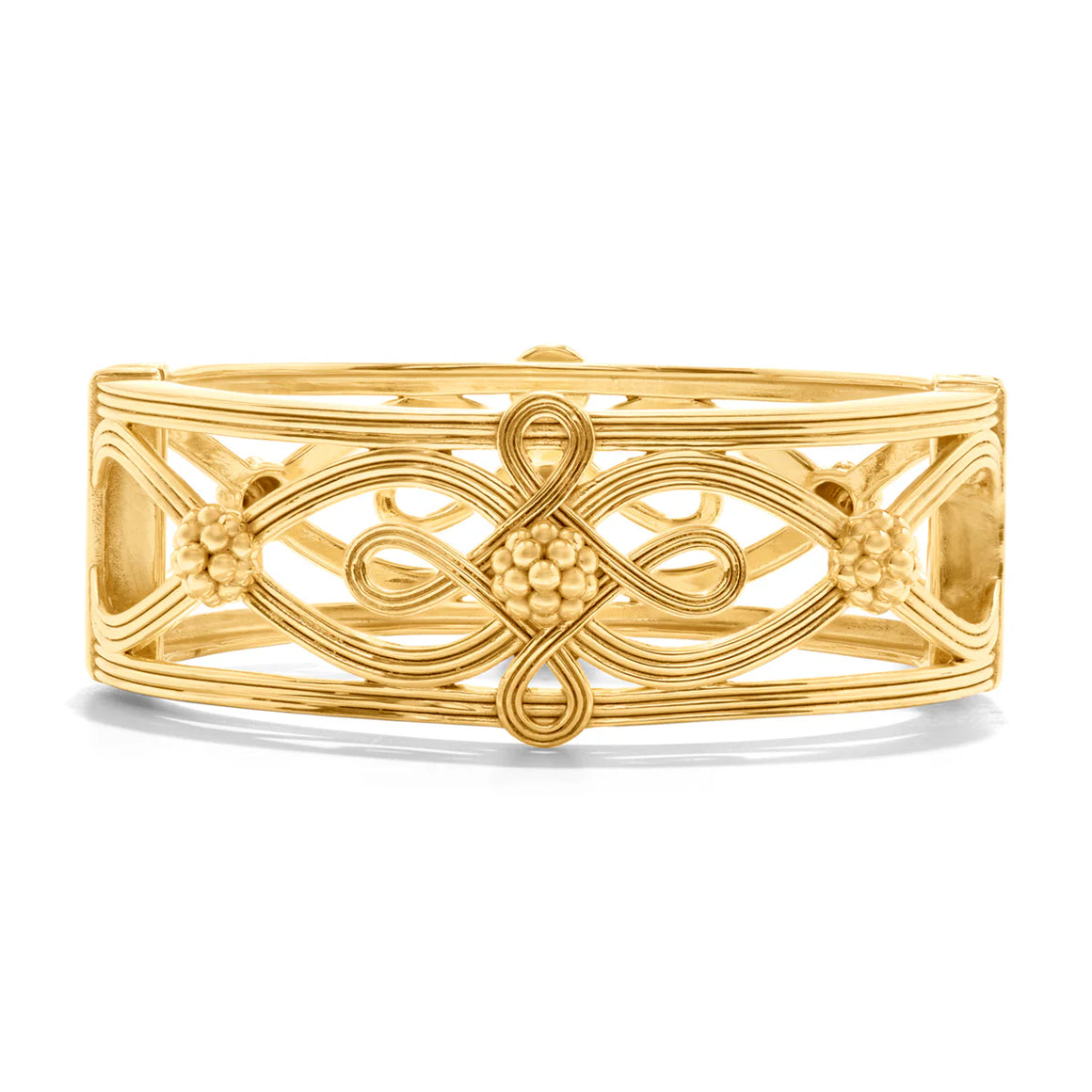 Capucine de Wulf| Monique Gold Hinged Bangle