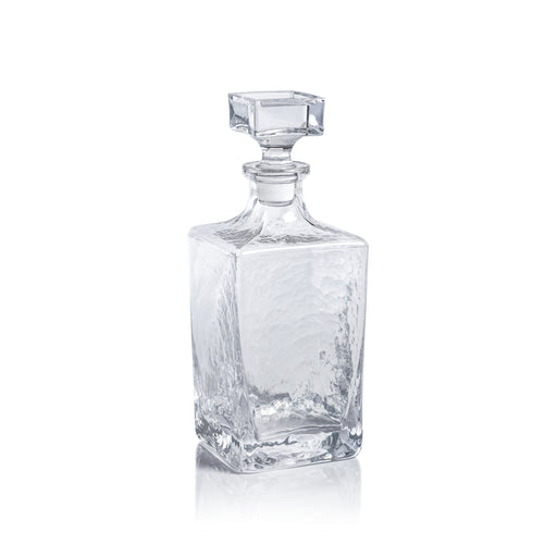 Zodax | Punta Mita Hammered Glass Decanter