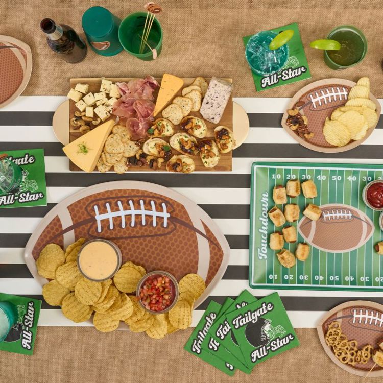 Sophistiplate | Tailgate Football Party Salad Plate