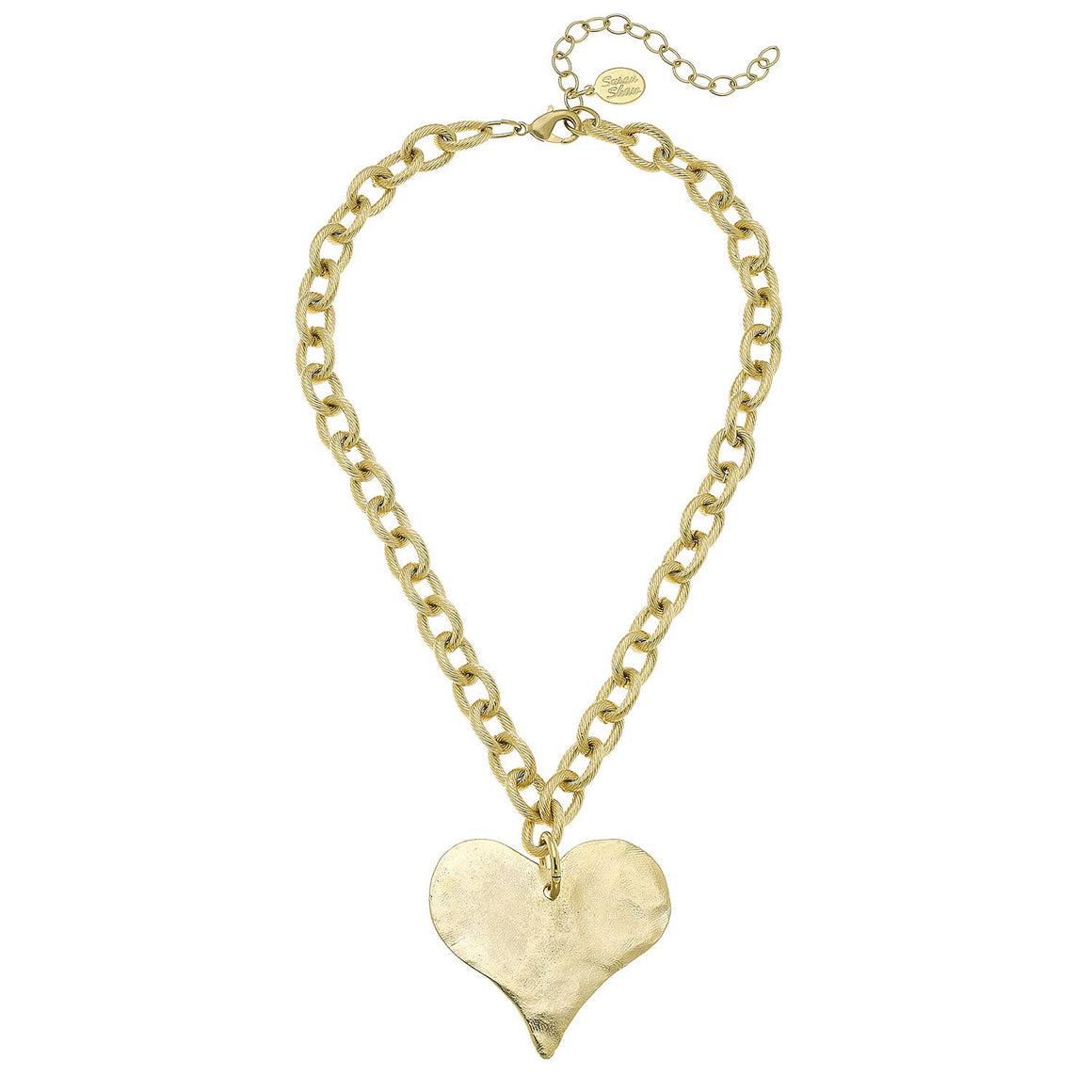 Susan Shaw | Gold Heart Necklace