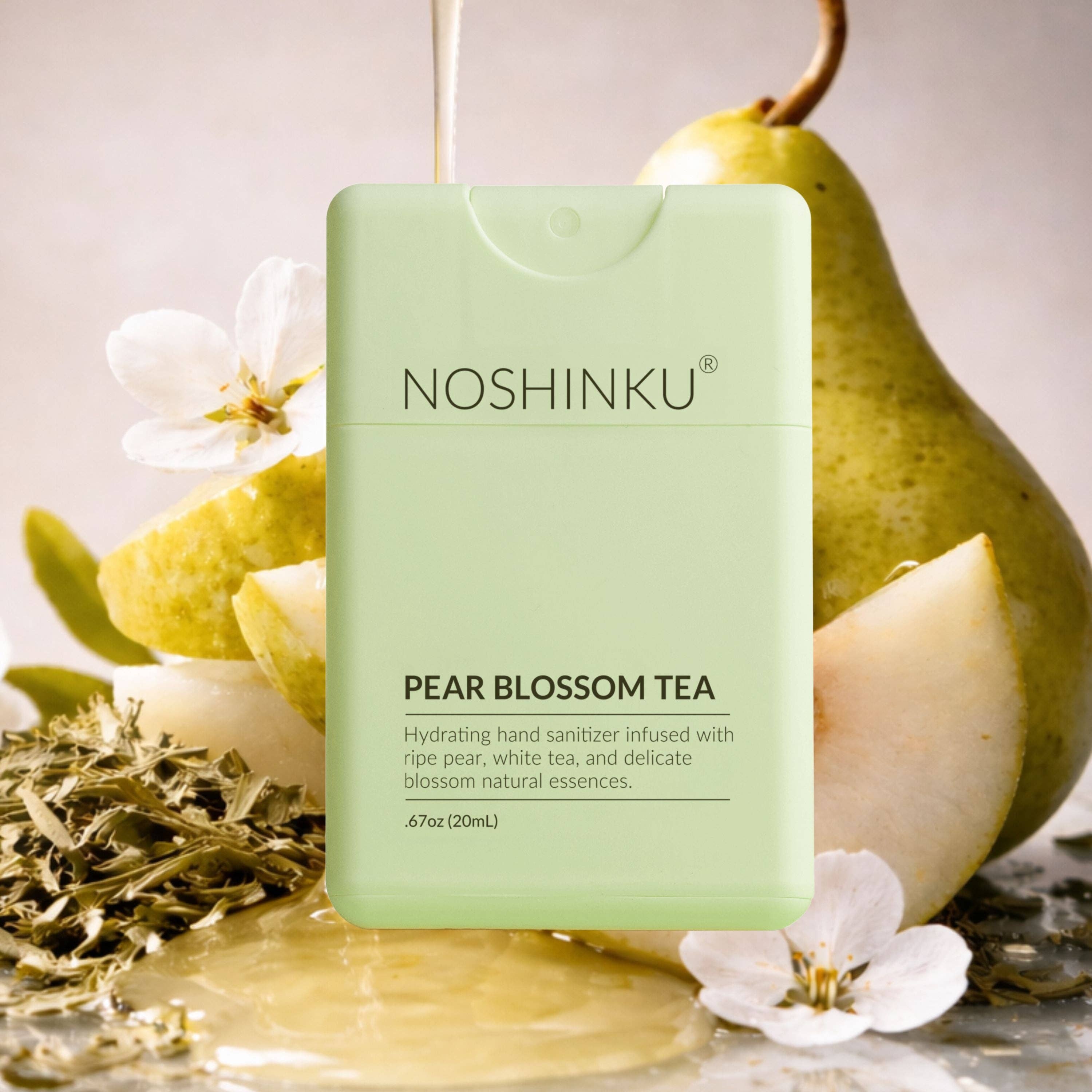 Pear Blossom Tea Hydrating Pocket Hand Sanitizer