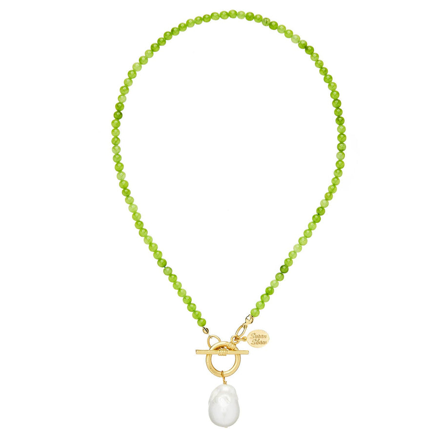 Susan Shaw | Katie Necklace - Light Green