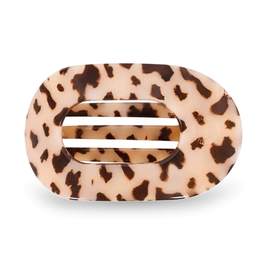 TELETIES | Small Flat Round Hair Clip
