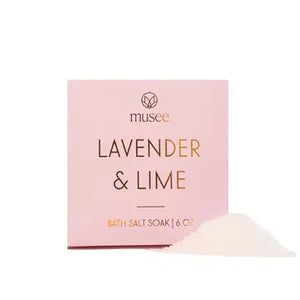 Musee | Mini Salt Soak - Lavender & Lime