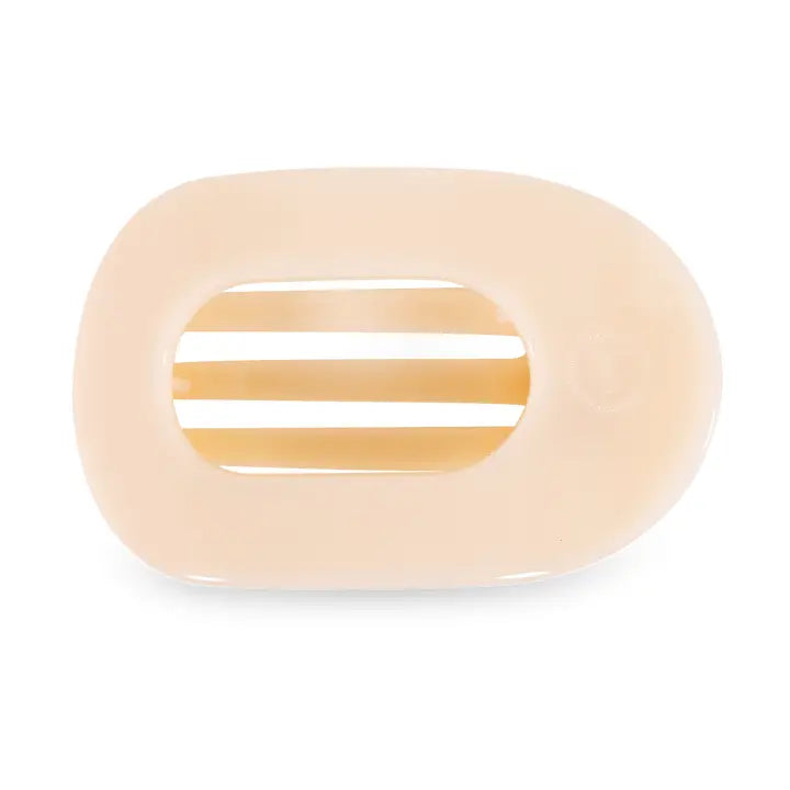 TELETIES | Large Flat Round Hair Clip