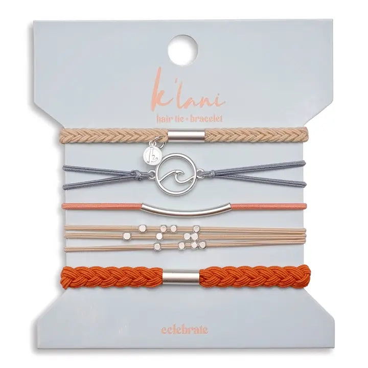 K'Lani | Hair Tie Bracelets - Celebrate