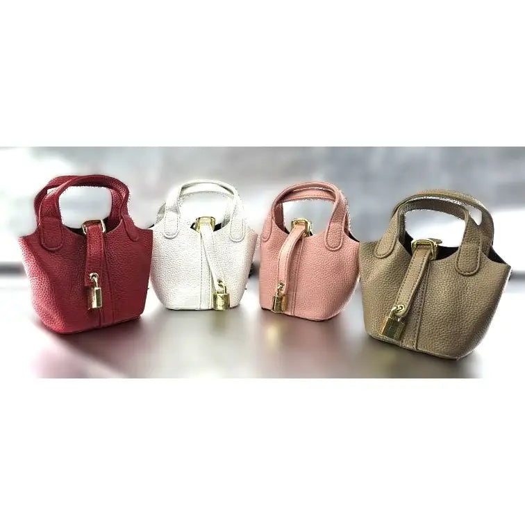Bucket Purse w/ Lock