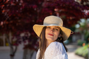 3" Brim Bolero Crochet Straw Sun Hats