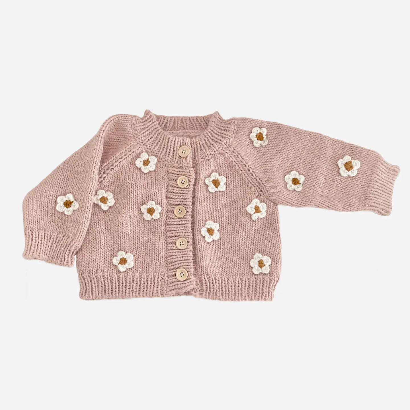 Flower Cardigan Blush