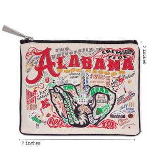 Alabama University Collegiate Zip Pouch