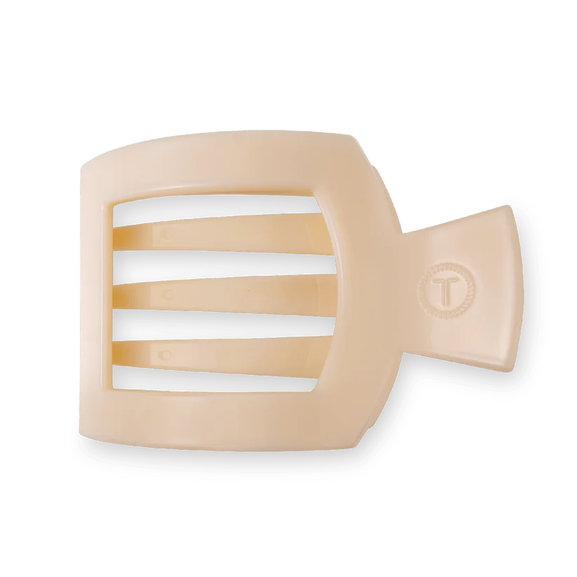 TELETIES | Large Flat Square Hair Clip