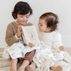 Peter Rabbit Bamboo Muslin Lush Mini Blanket