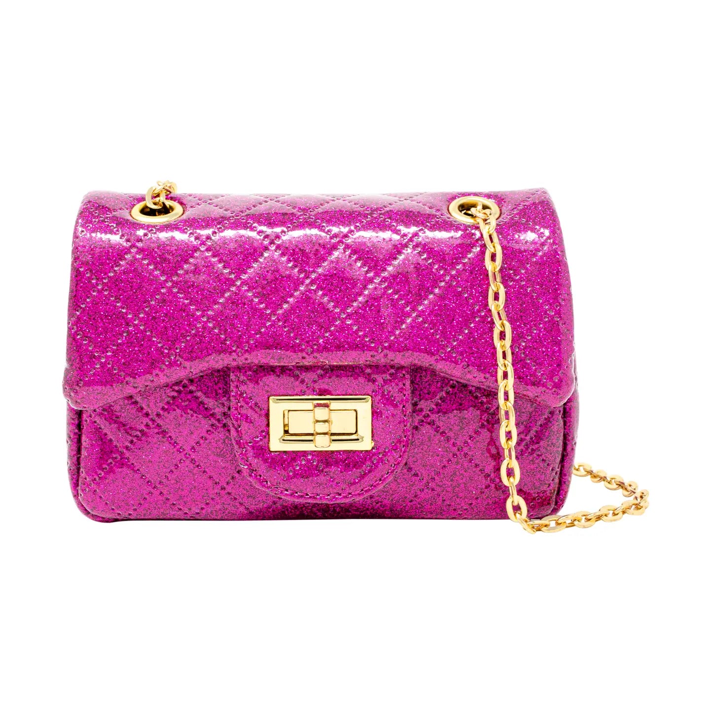 Classic Quilted Sparkle Mini Bag