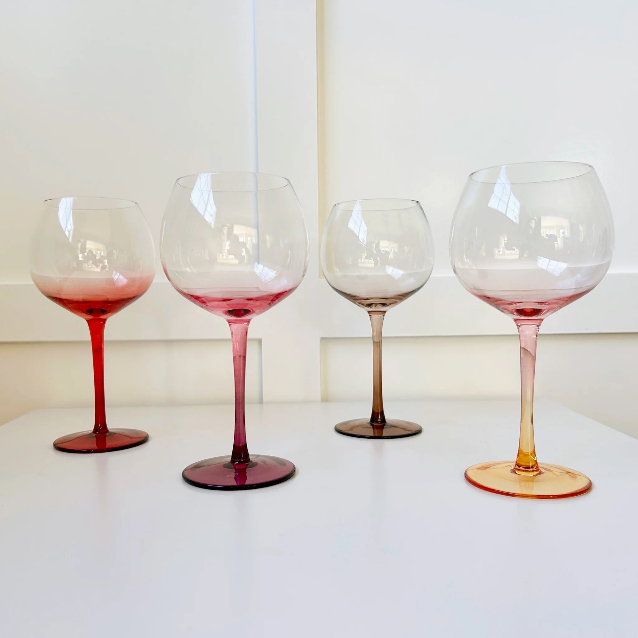 Autumn Balloon Glass Set of 4