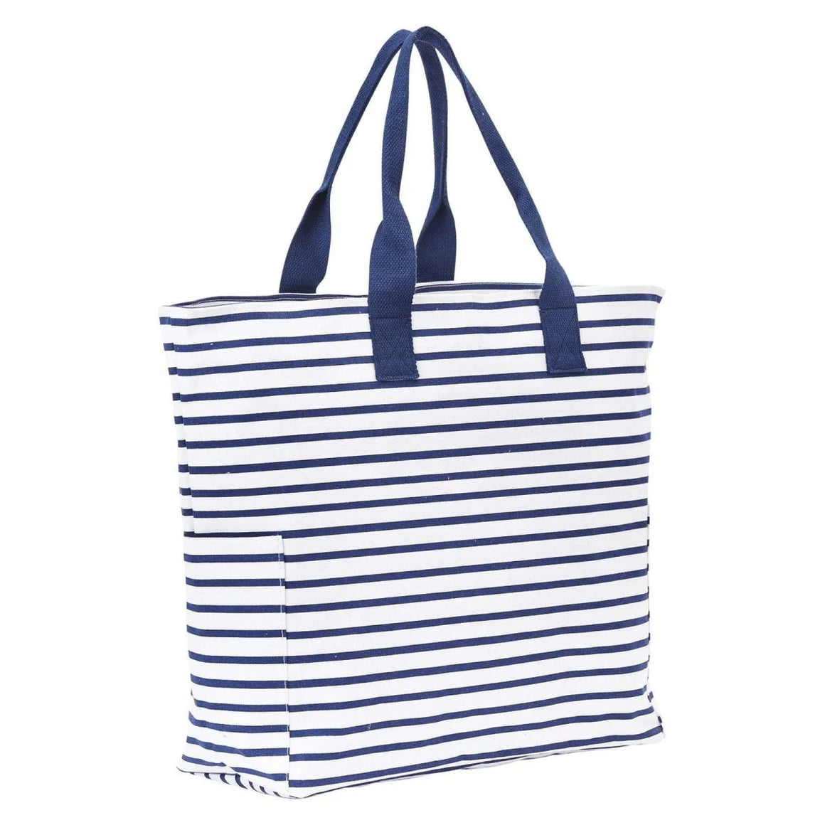 ROCKFLOWERPAPER | Bateau Stripe Navy Bucket Bag