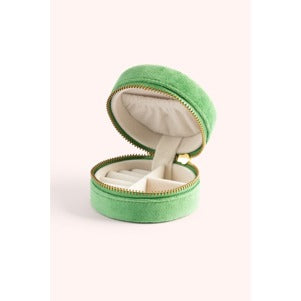 Powder Designs | Round Jewelry Box w/ Fox