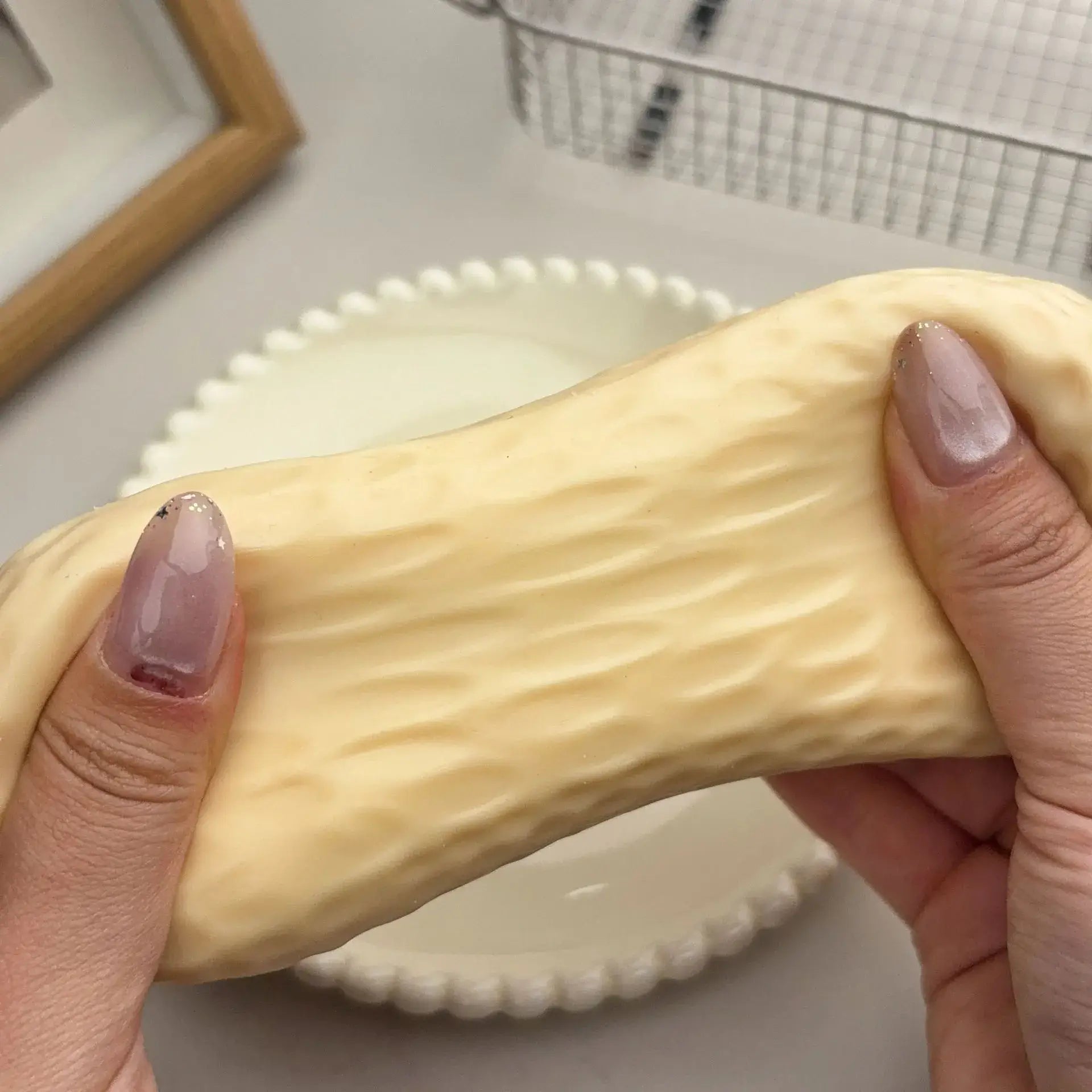 Crunchy Peanut Brick-Filled Squishy Toy
