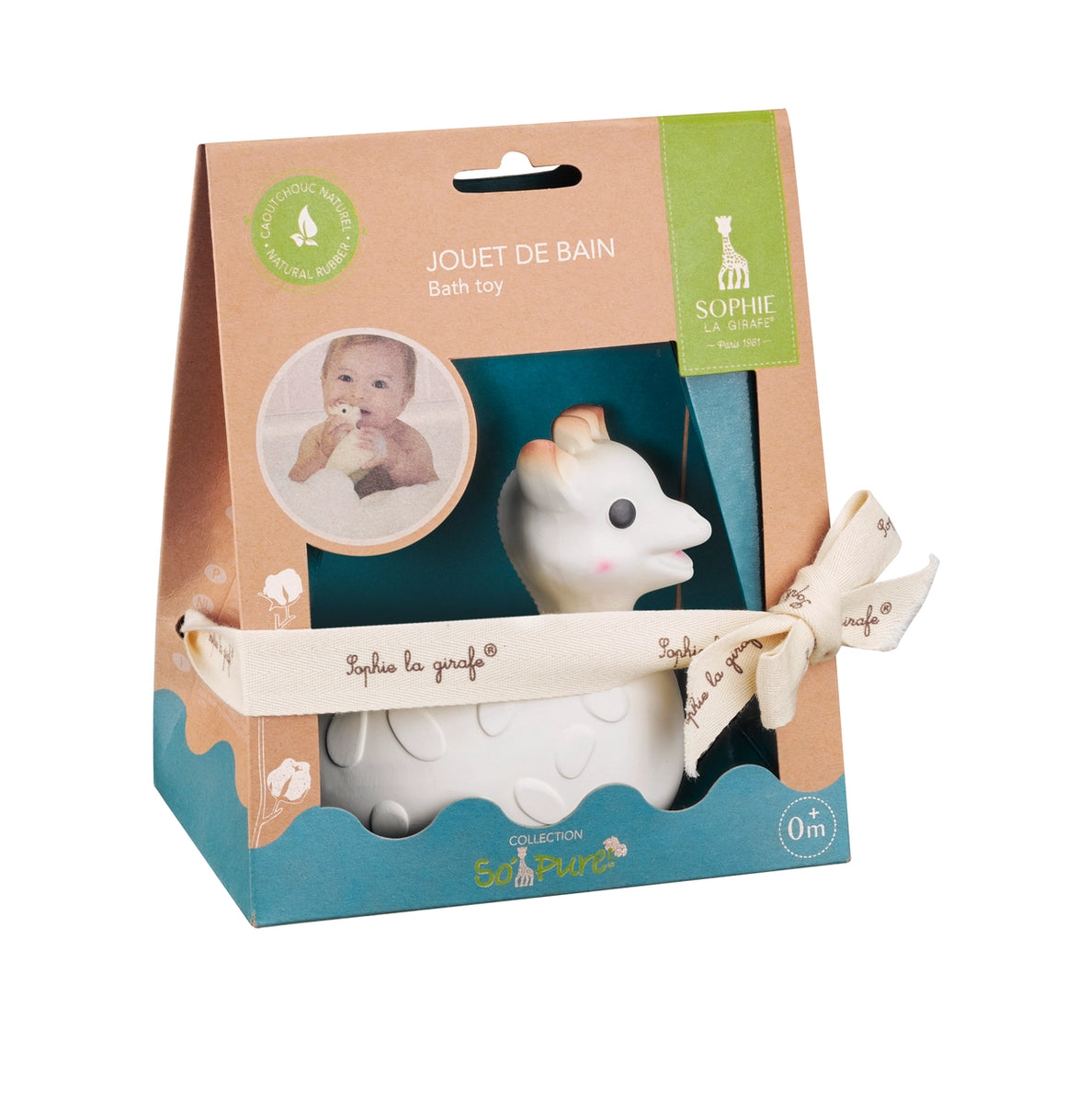 So’Pure Sophie la giraffe Bath Toy