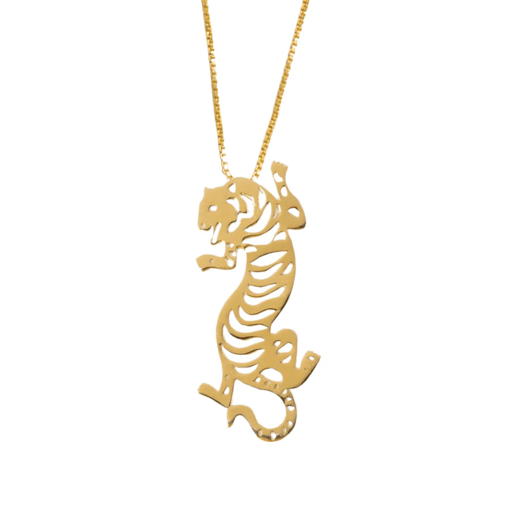 Ink + Alloy | Tiger Necklace