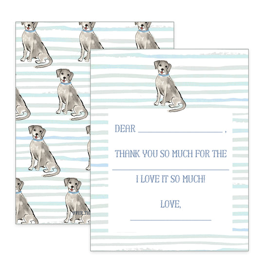 Over The Moon | Children's Thank You Notecards