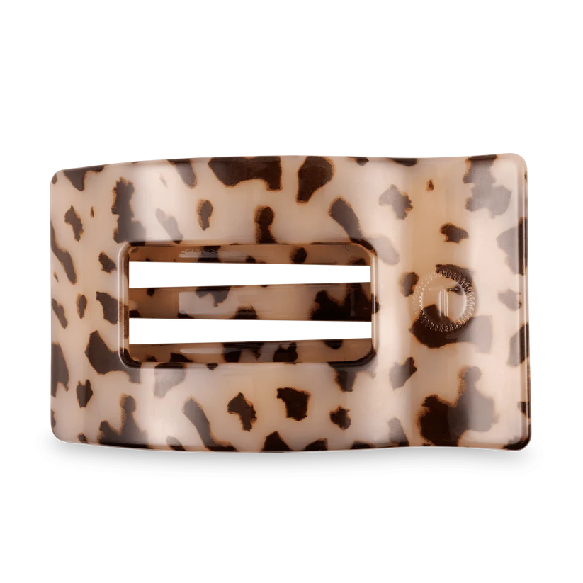 TELETIES | Large Flat Rectangle Hair Clip