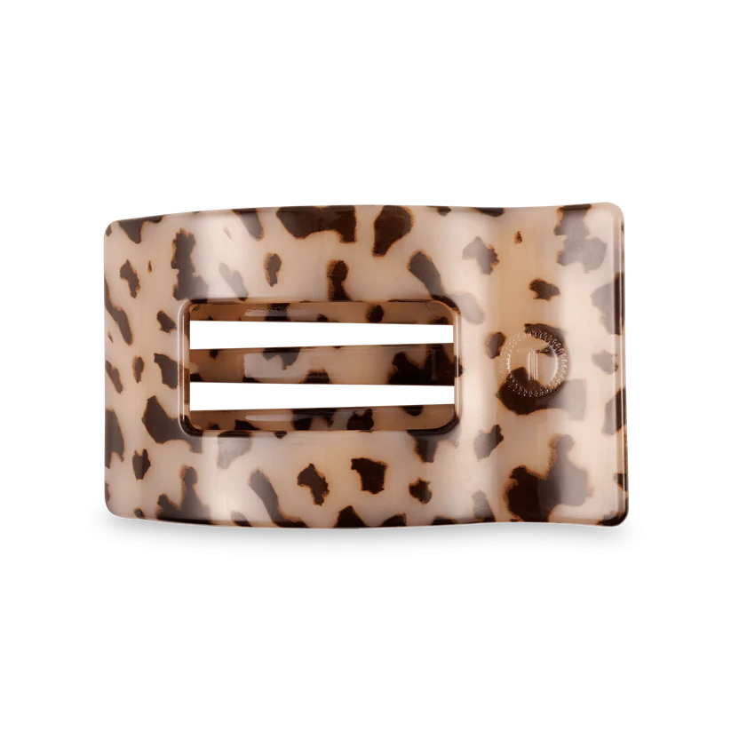 TELETIES | Medium Flat Rectangle Hair Clip