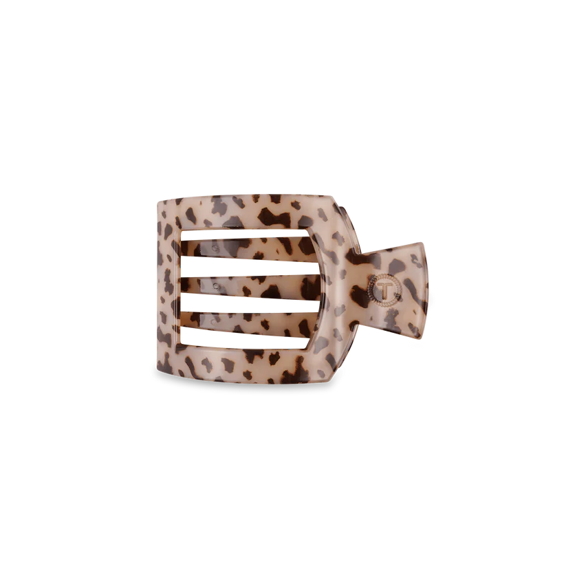 TELETIES | Medium Flat Square Hair Clip