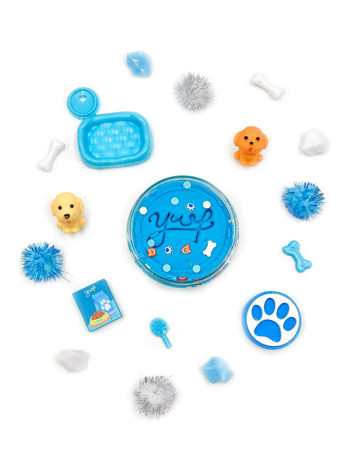 Blue Pet Shop Grab and Go Dough Jar