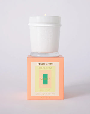 MERSEA | Fresh Citron Boxed Candle