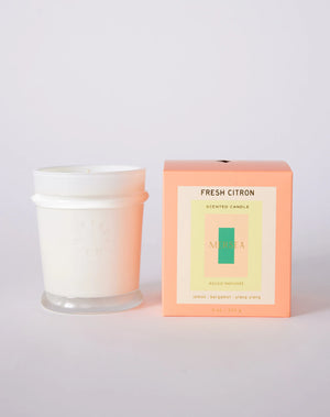 MERSEA | Fresh Citron Boxed Candle