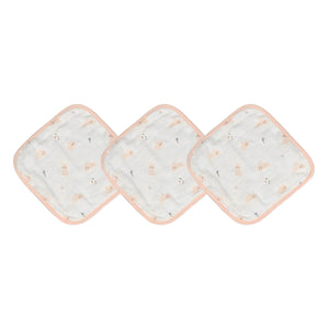 bamboo little | Cow Washcloth Set