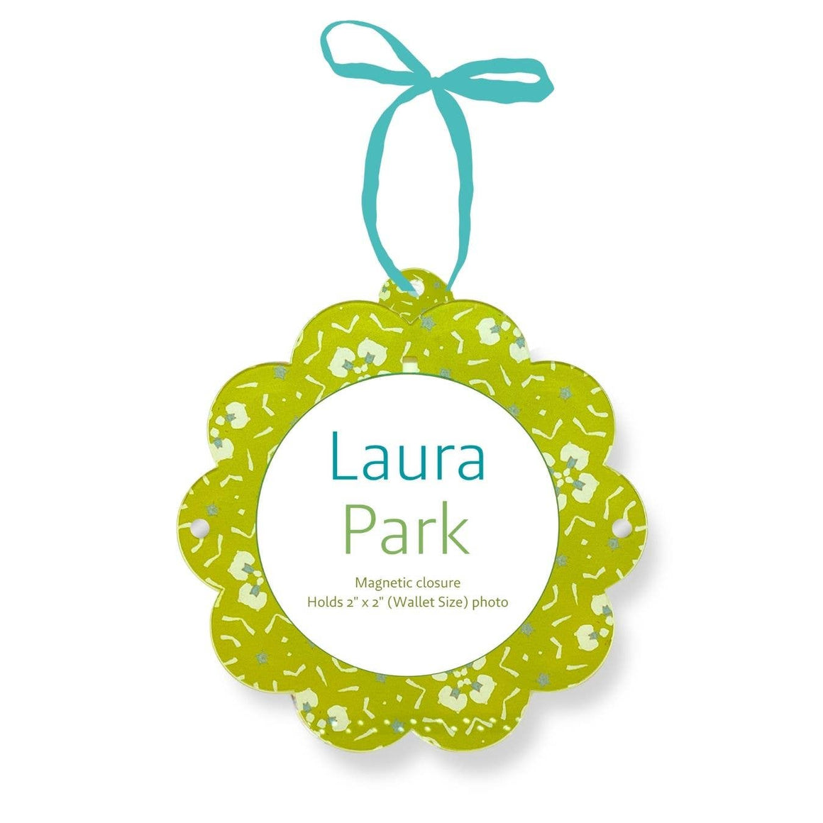 Dorset Garden Green Acrylic Picture Frame Ornament