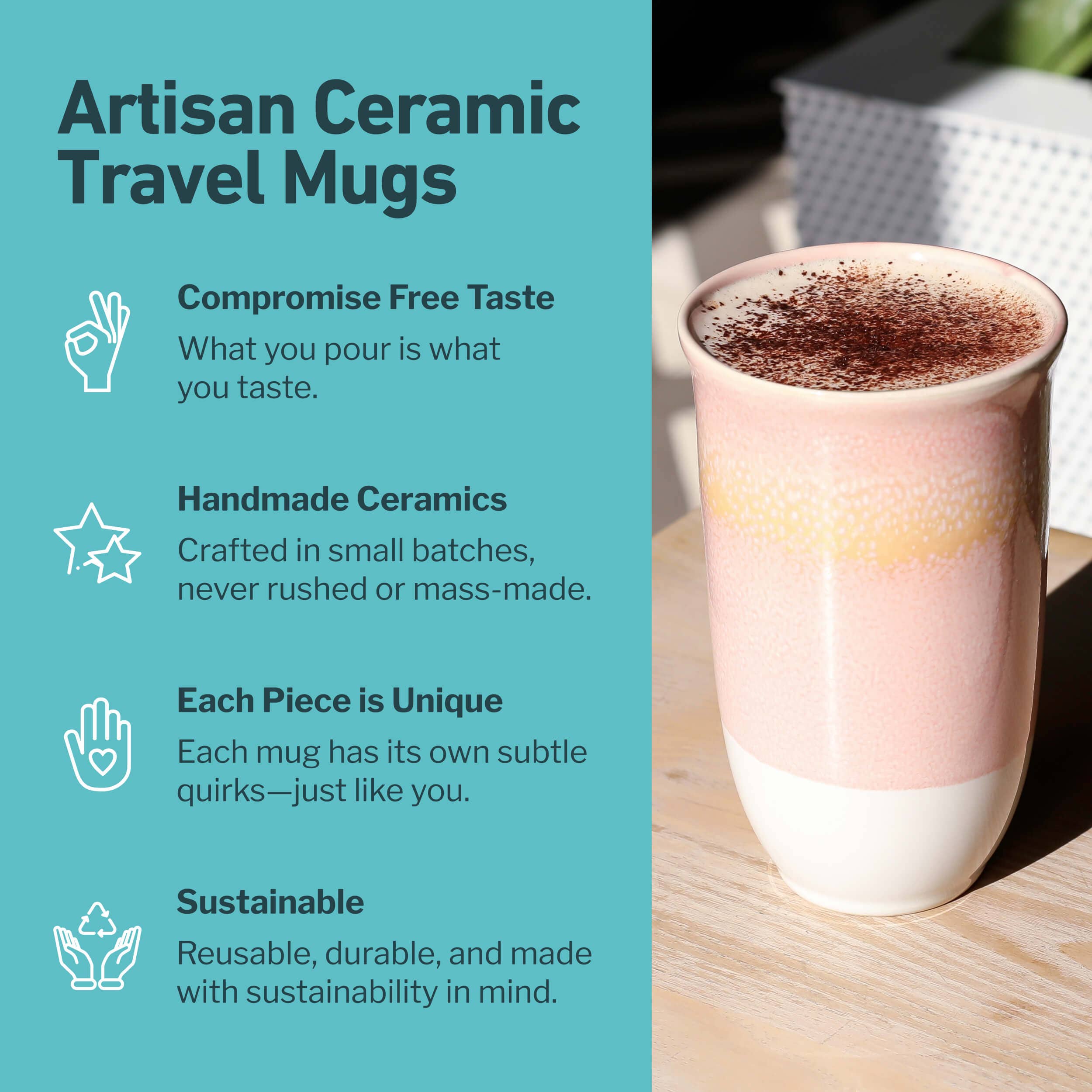 Afterglow Cup 16oz (Includes Lid & Band)