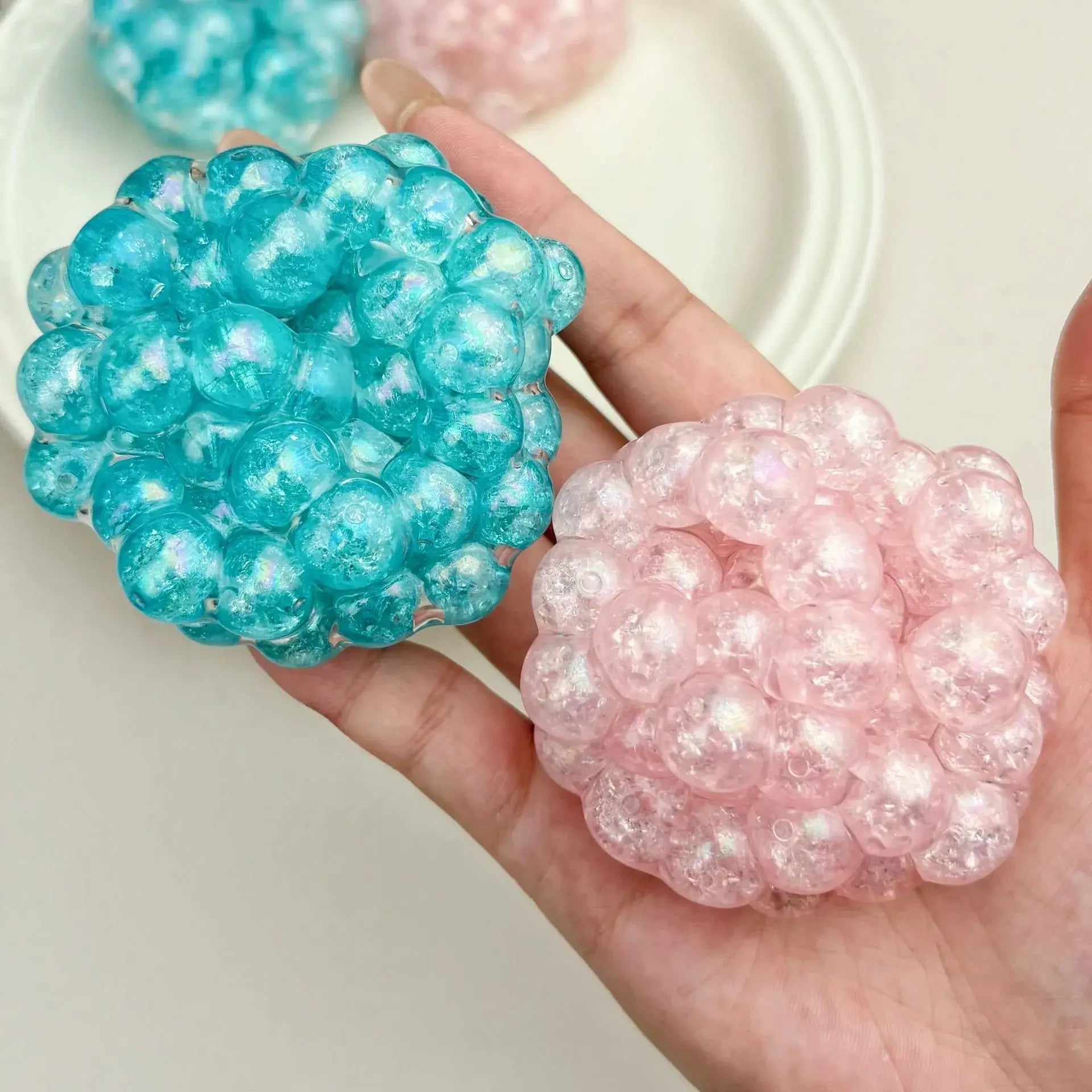 Crunchy Pop Bead Squeeze Toy