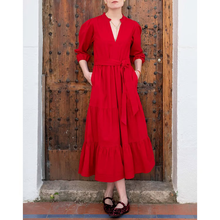 Periscope Berry Maxi Dress
