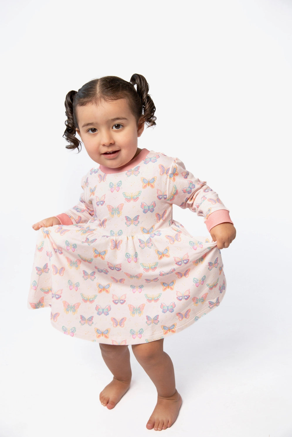 Butterfly Bliss Sweatshirt Dress