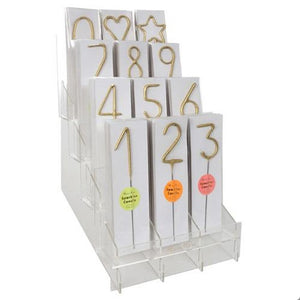 Meri Meri | Large Gold Sparkle Candles