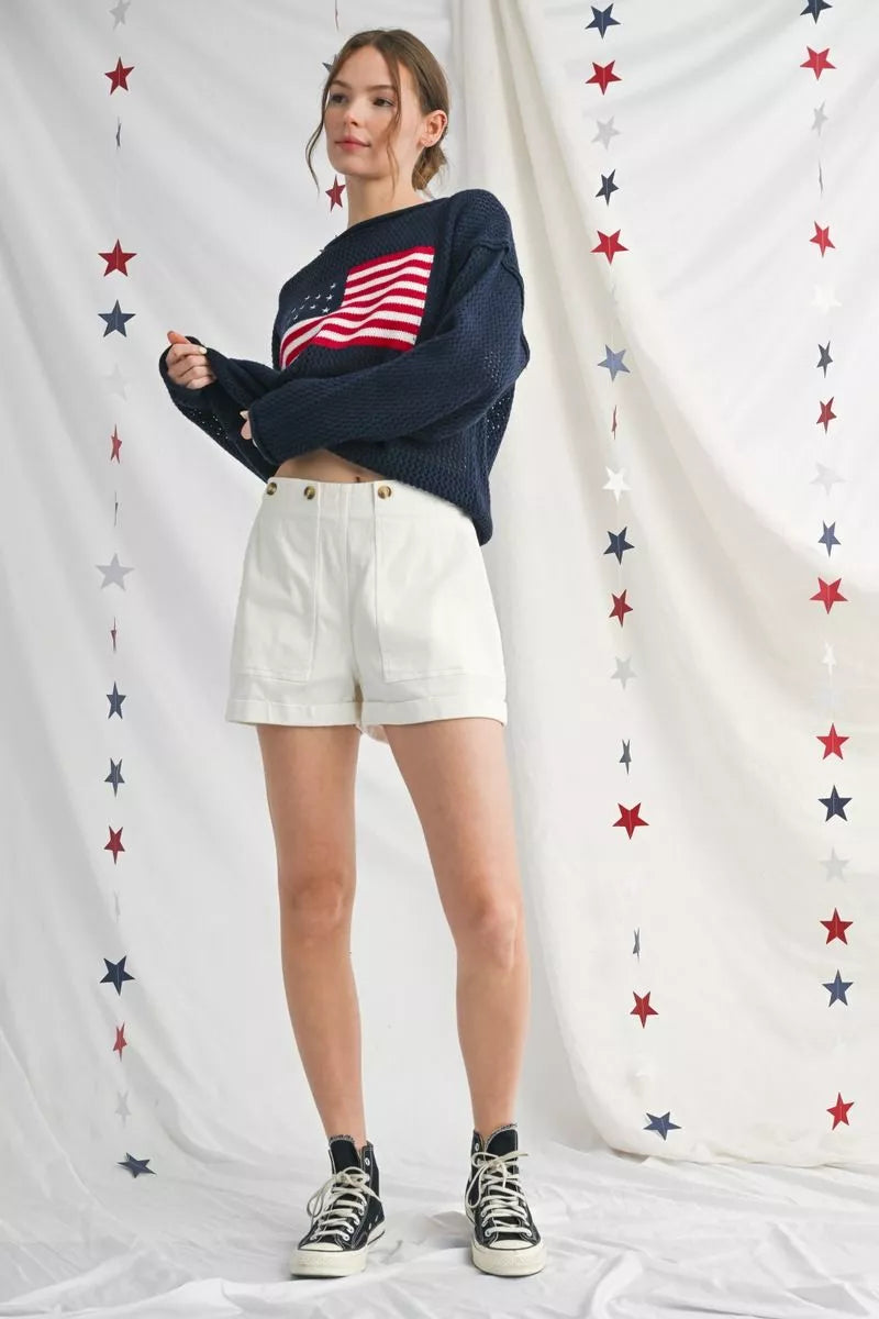 Hamilton Knit Sweater Top