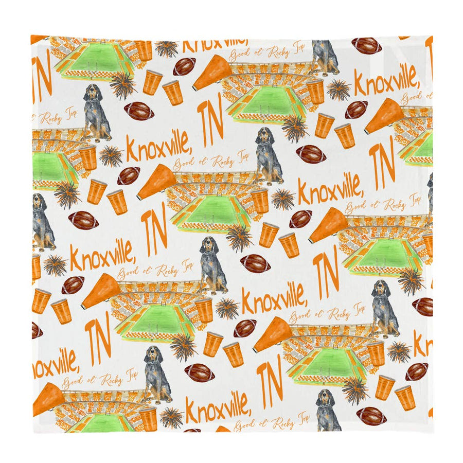 Tennessee Football Pattern Square