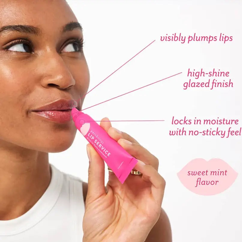 Lip Service Gloss-to-Balm Treatment Pink 15ml