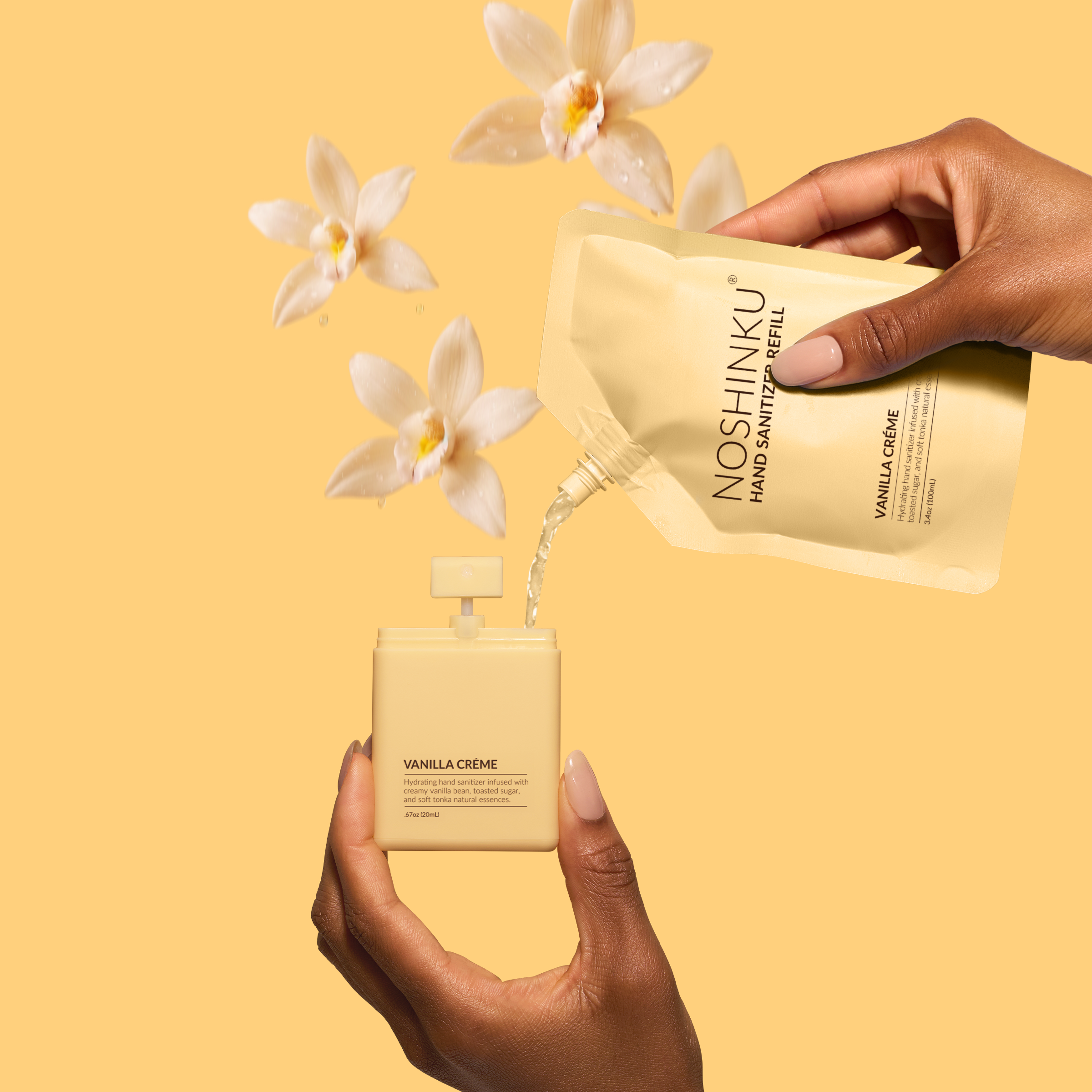 Vanilla Créme Hydrating Hand Sanitizer Spray