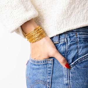 INK + ALLOY | Chelsea 18 Strand Luxe Beaded Bracelet Set