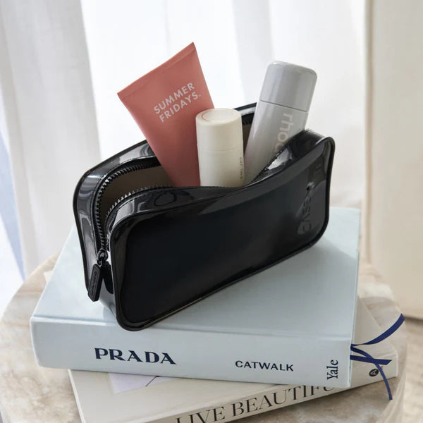 Case-Mate Midnight Black Jelly Makeup Bag