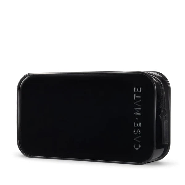 Case-Mate Midnight Black Jelly Makeup Bag