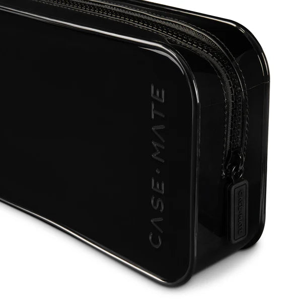 Case-Mate Midnight Black Jelly Makeup Bag